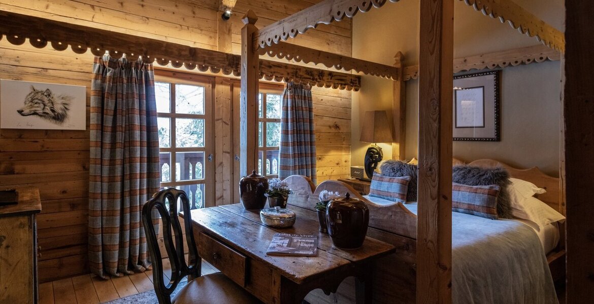 Luxury Chalet in Megève with Nordic Bath and Sauna