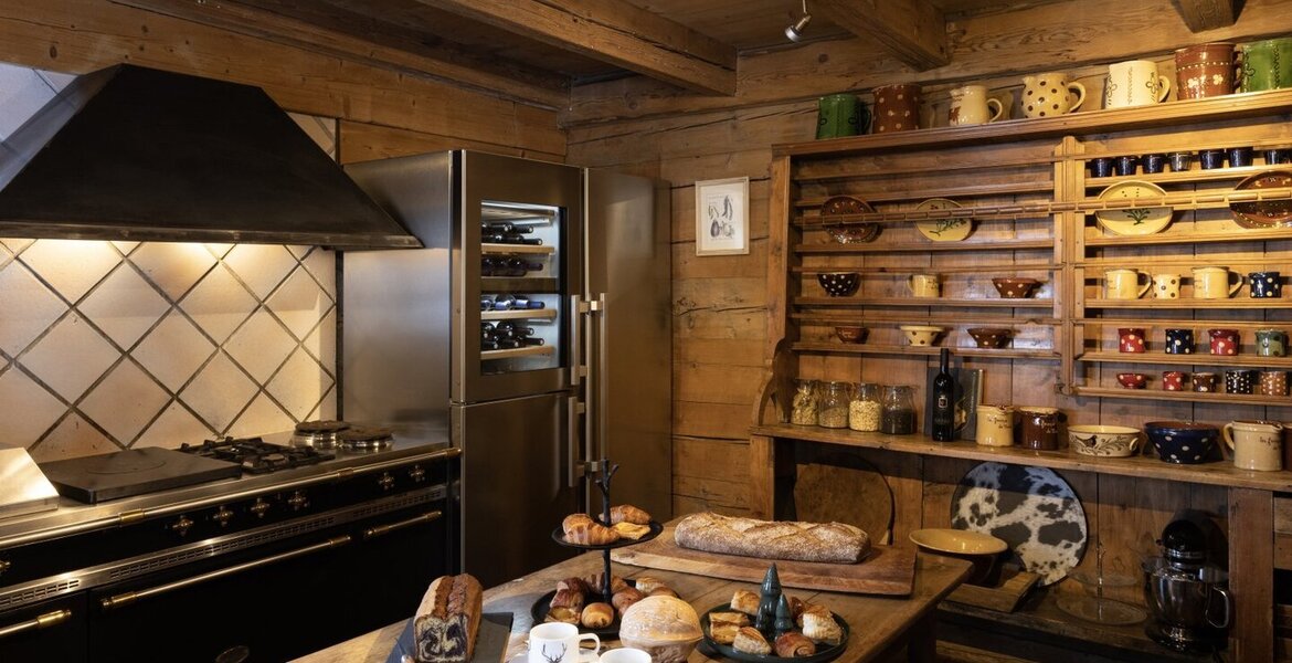 Luxury Chalet in Megève with Nordic Bath and Sauna