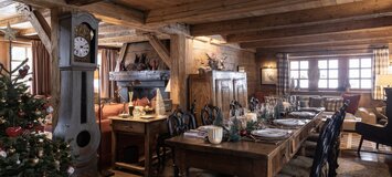 Luxury Chalet in Megève with Nordic Bath and Sauna