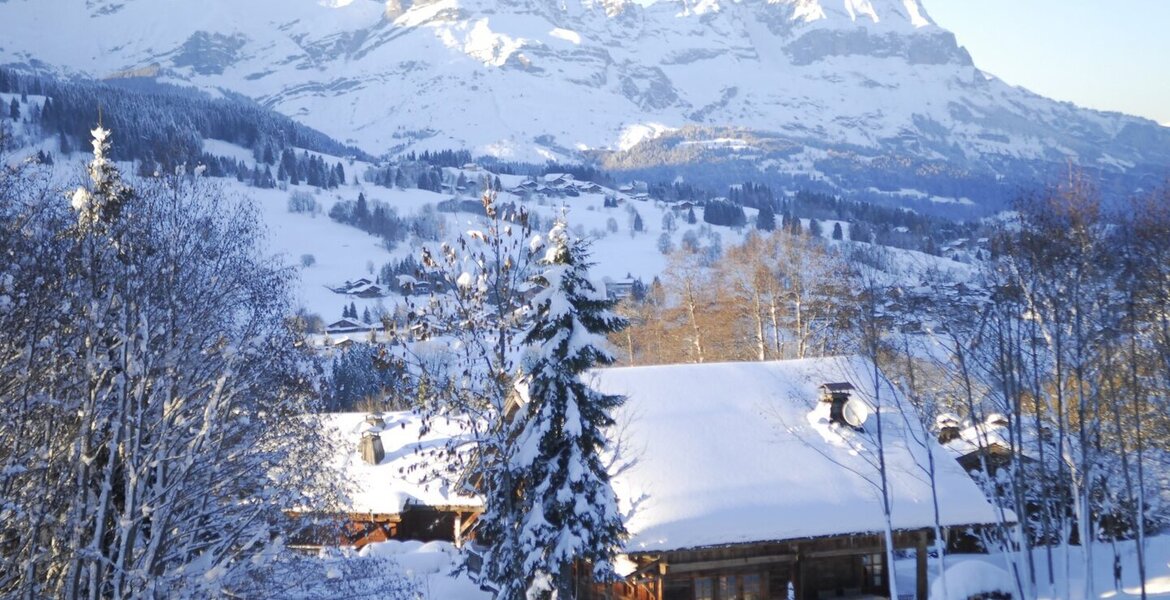 Luxury Chalet in Megève with Nordic Bath and Sauna