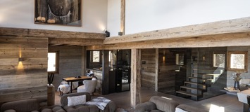 Luxury Ski Chalet in Megève with Pool and Spa