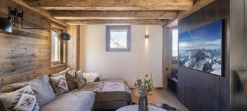 Luxury Ski Chalet in Megève with Pool and Spa