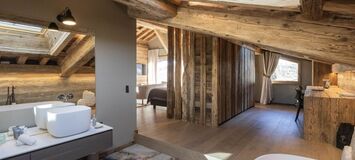 Luxury Ski Chalet in Megève with Pool and Spa