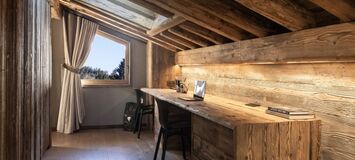 Luxury Ski Chalet in Megève with Pool and Spa