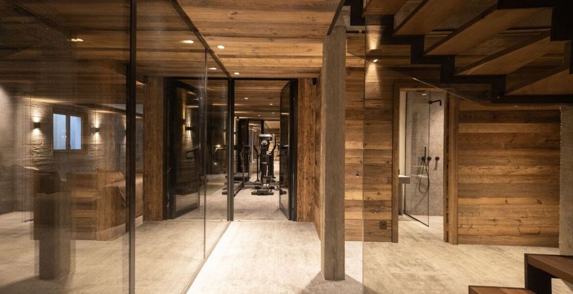 Luxury Ski Chalet in Megève with Pool and Spa