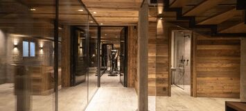 Luxury Ski Chalet in Megève with Pool and Spa