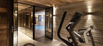 Luxury Ski Chalet in Megève with Pool and Spa