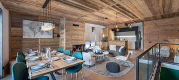 Modern 4-Bedroom Apartment in Courchevel