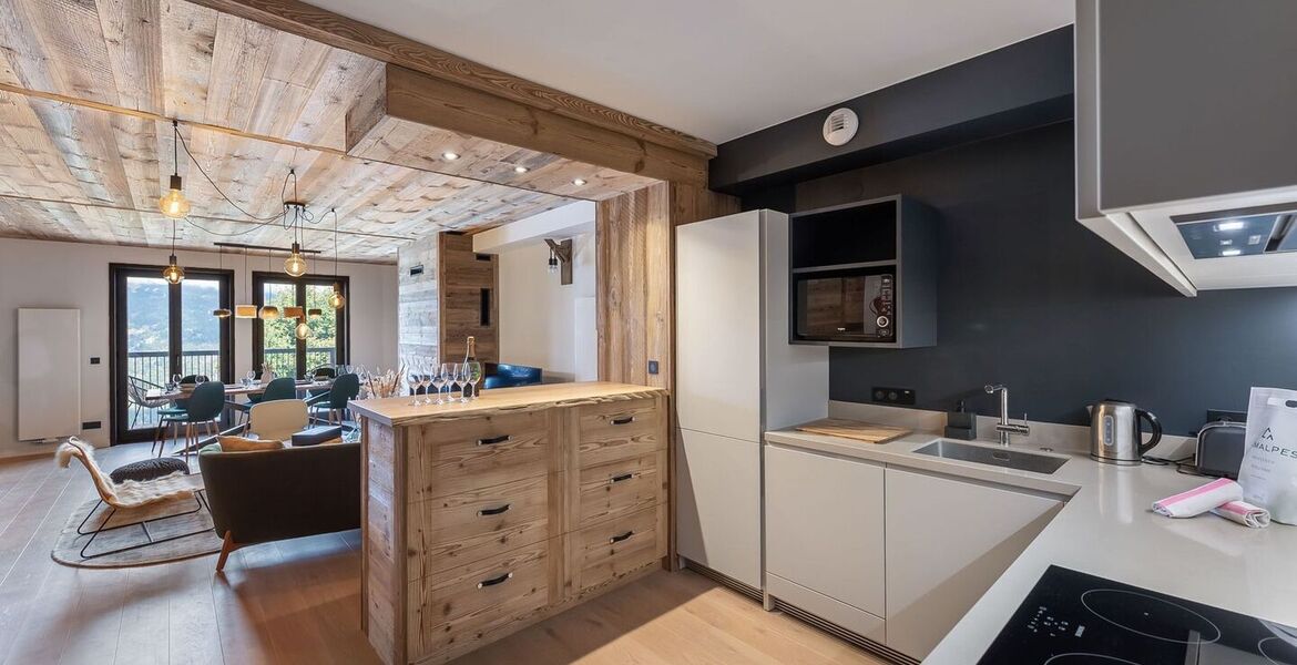 Modern 4-Bedroom Apartment in Courchevel