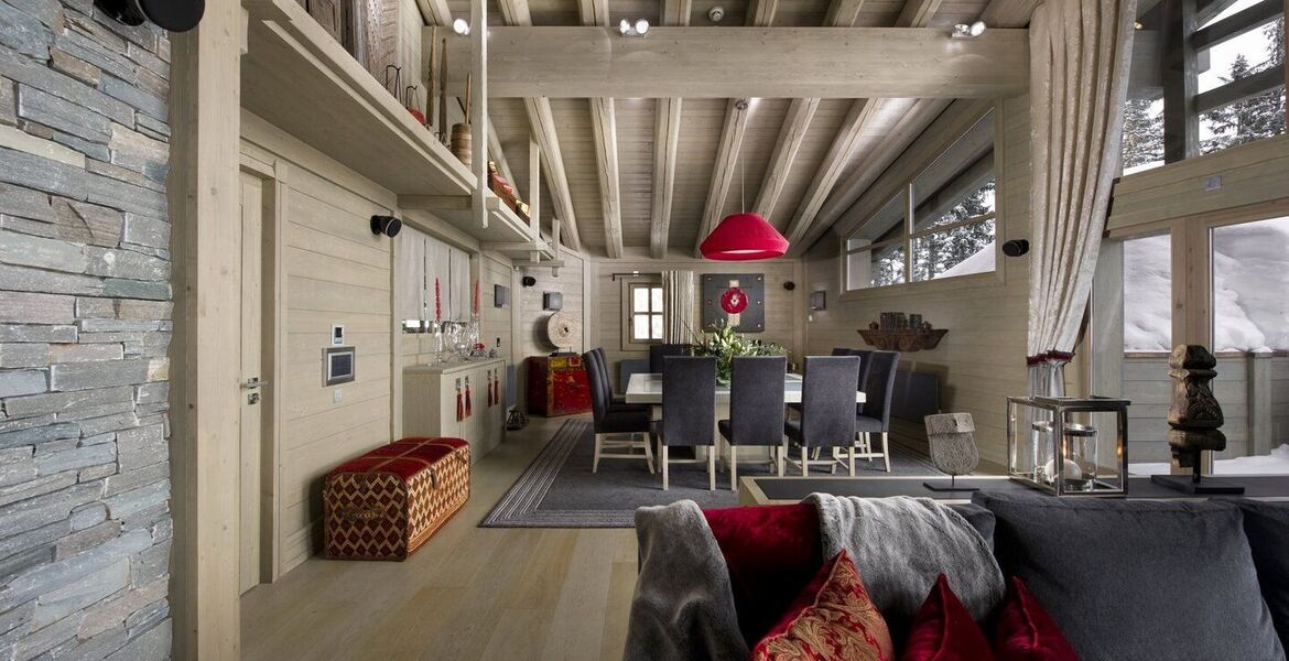 Luxury Chalet in Courchevel 1850 with Panoramic Views