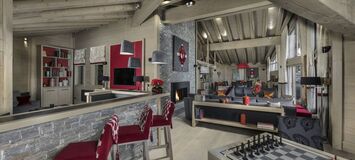 Luxury Chalet in Courchevel 1850 with Panoramic Views