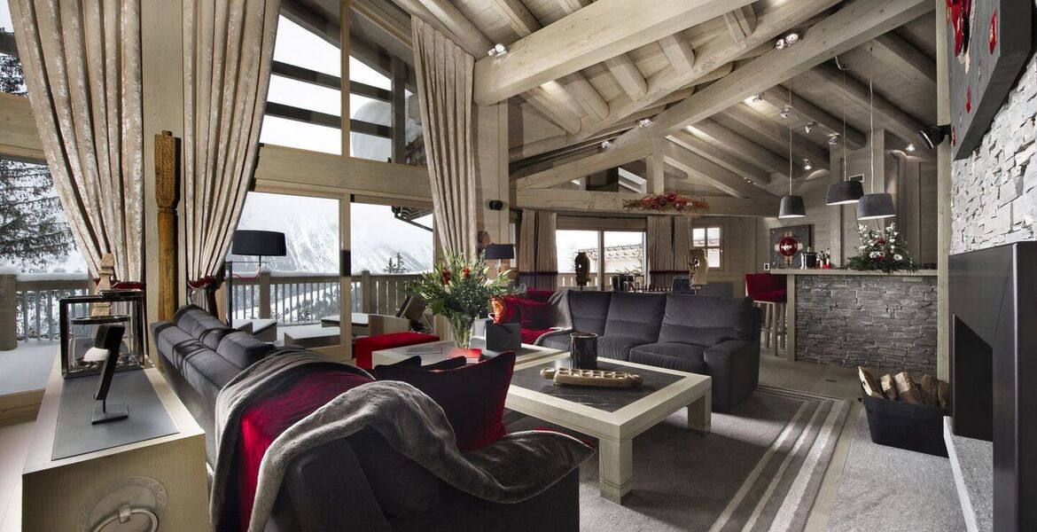 Luxury Chalet in Courchevel 1850 with Panoramic Views