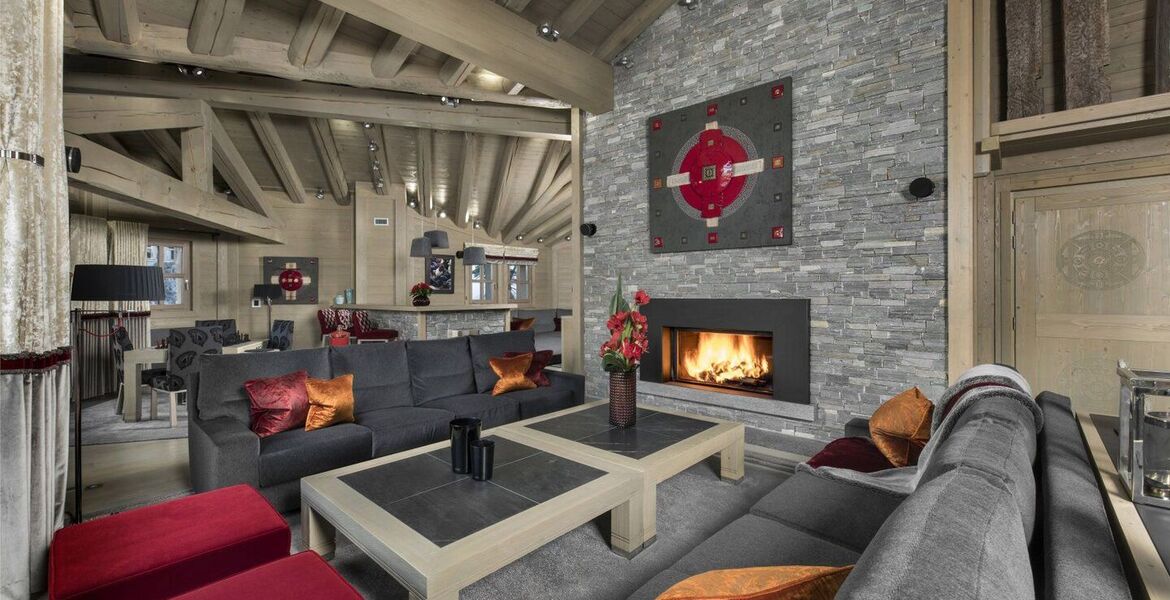 Luxury Chalet in Courchevel 1850 with Panoramic Views