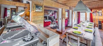 Charming Ski-in/Ski-out Chalet in La Rosière
