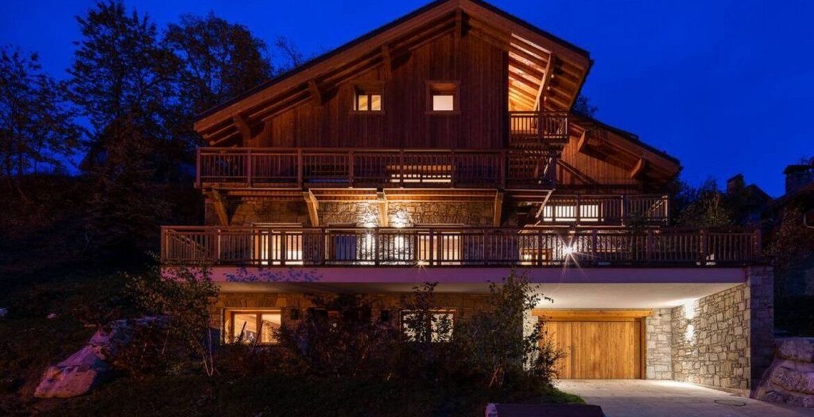 Luxury Chalet in Méribel with Stunning Views and Hot Tub
