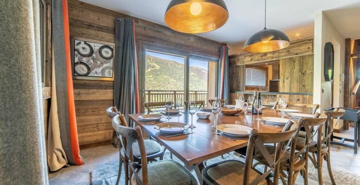 Luxury Chalet in Méribel with Stunning Views and Hot Tub