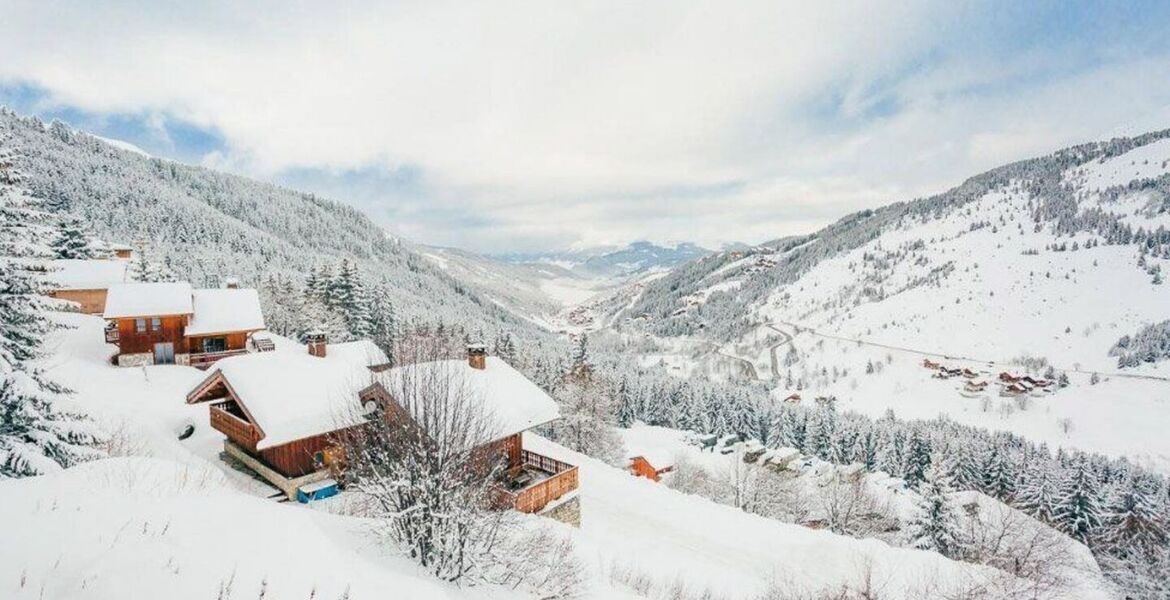 Charming Ski Chalet in Mottaret with Stunning Views