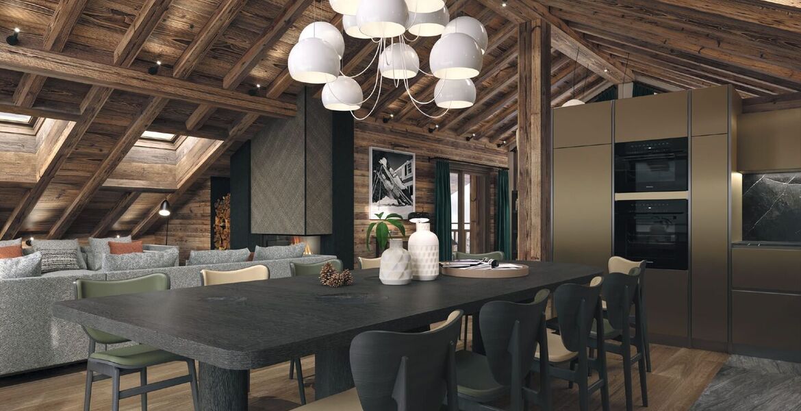 Penthouse duplex in MERIBEL