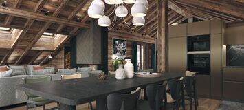 Penthouse duplex in MERIBEL