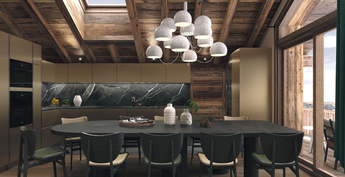 Penthouse duplex in MERIBEL