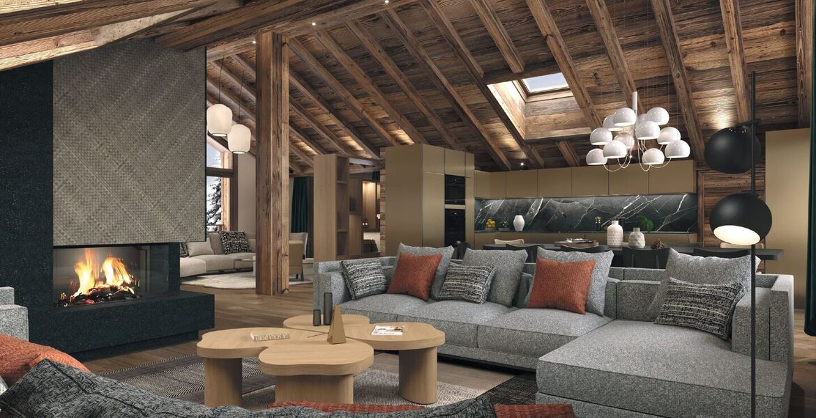 Penthouse duplex in MERIBEL