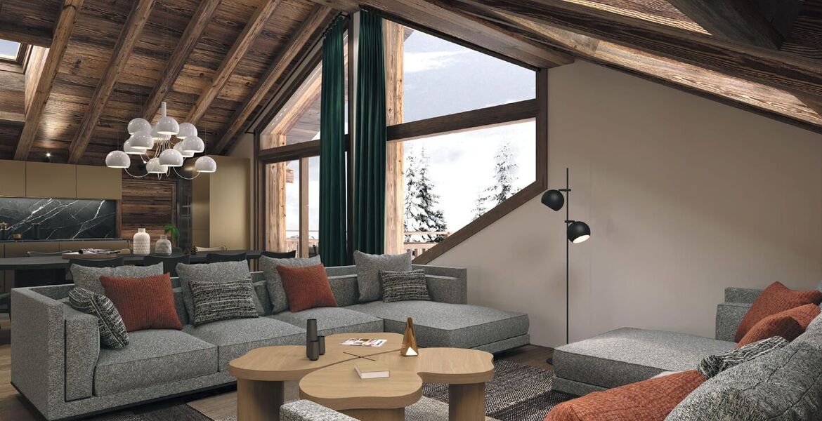 Penthouse duplex in MERIBEL