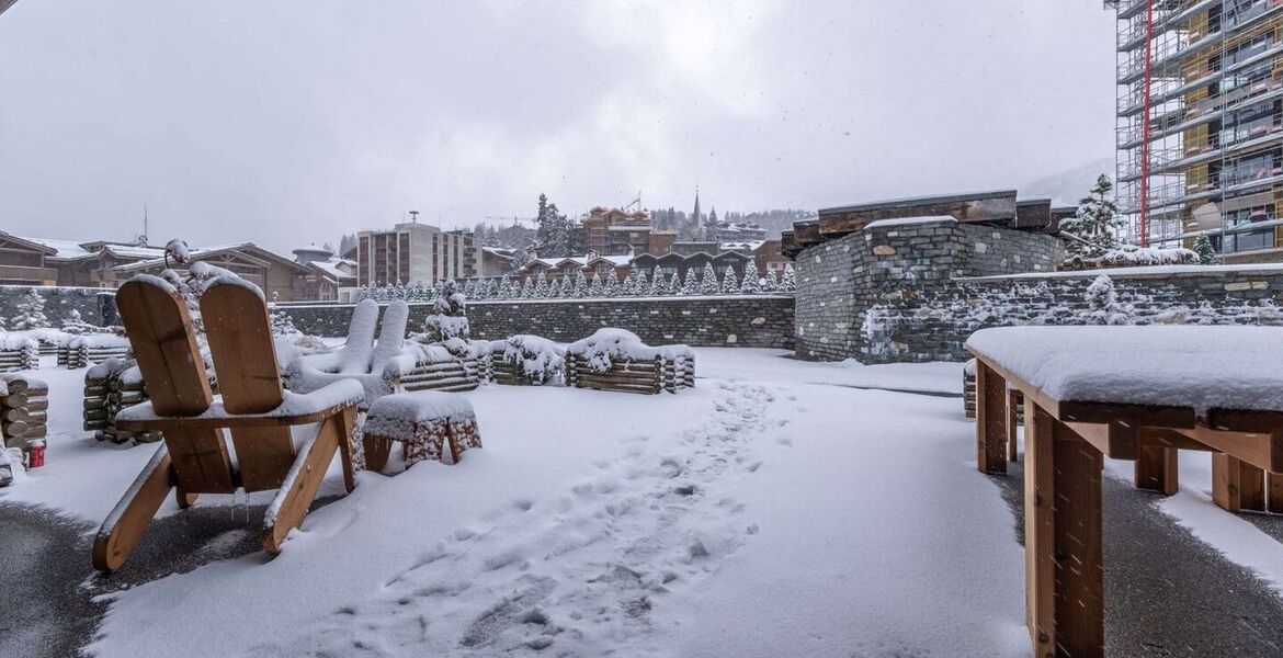 Luxury Apartment in Courchevel with Terrace