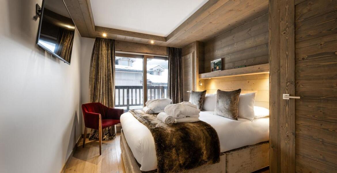 The penthouse in Courchevel 1650 Moriond