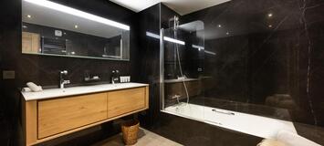 The penthouse in Courchevel 1650 Moriond