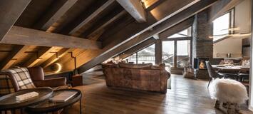 The penthouse in Courchevel 1650 Moriond