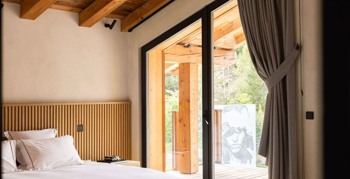 Chalet de luxe à Praz de Chamonix avec vue sur le Mont Blanc