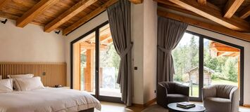 Chalet de luxe à Praz de Chamonix avec vue sur le Mont Blanc