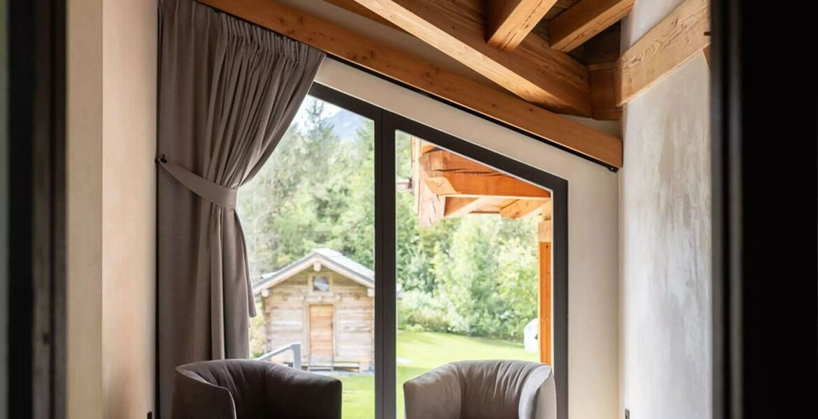 Chalet de luxe à Praz de Chamonix avec vue sur le Mont Blanc