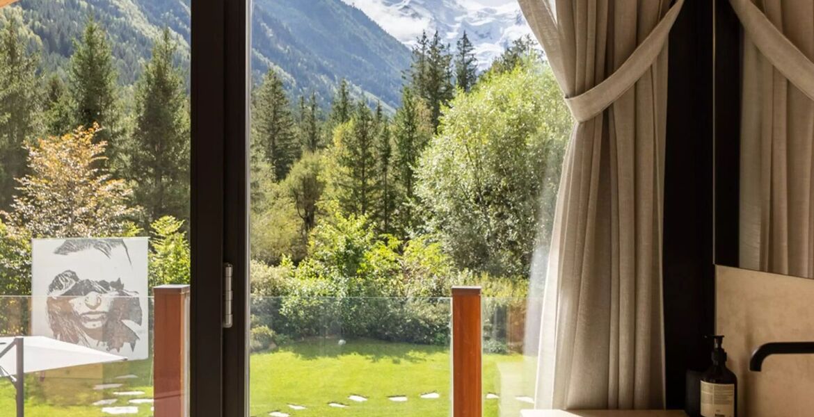 Chalet de luxe à Praz de Chamonix avec vue sur le Mont Blanc