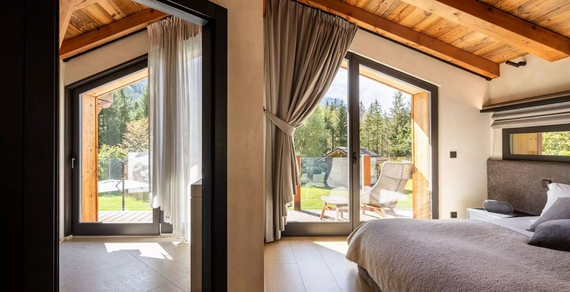 Chalet de luxe à Praz de Chamonix avec vue sur le Mont Blanc