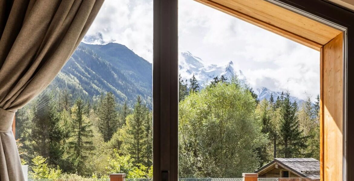 Chalet de luxe à Praz de Chamonix avec vue sur le Mont Blanc