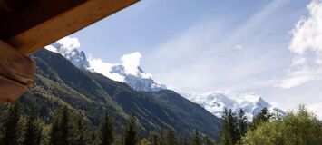 Chalet de luxe à Praz de Chamonix avec vue sur le Mont Blanc