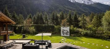 Chalet de luxe à Praz de Chamonix avec vue sur le Mont Blanc