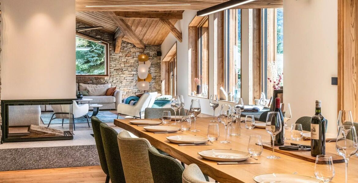 Chalet de luxe à Chamonix avec vue imprenable