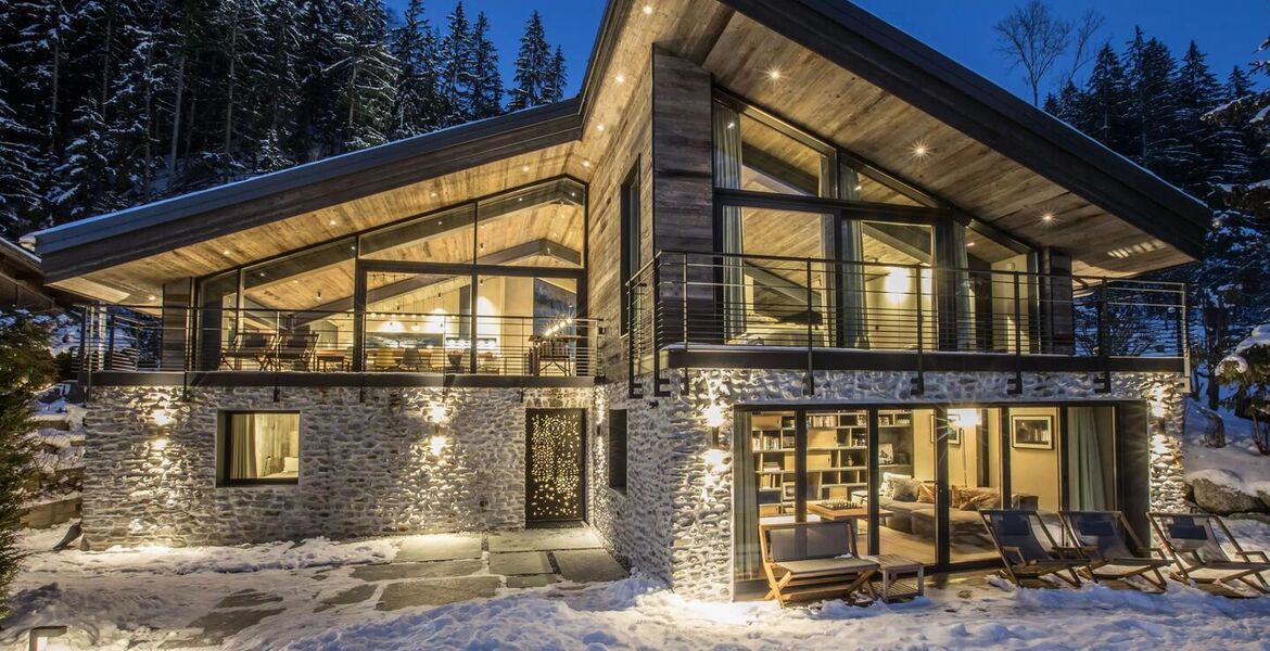 Chalet de luxe à Chamonix avec vue imprenable sur les Alpes