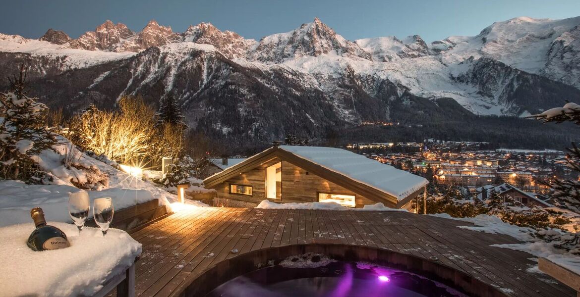 Chalet de luxe à Chamonix avec vue imprenable sur les Alpes