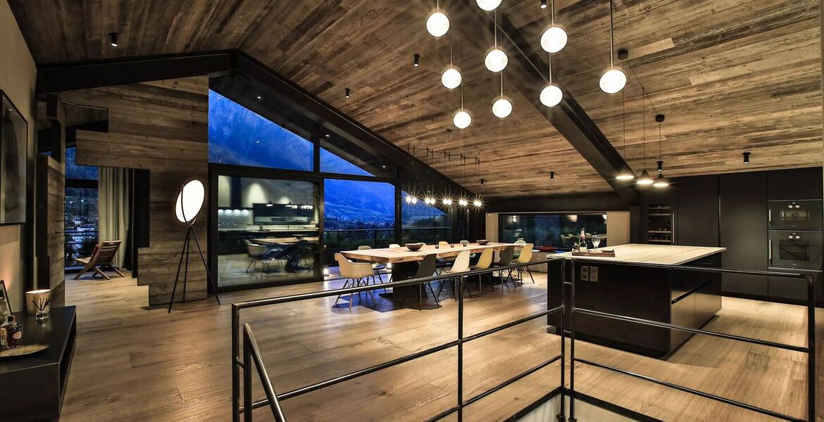 Chalet de luxe à Chamonix avec vue imprenable sur les Alpes
