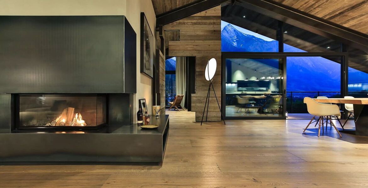 Chalet de luxe à Chamonix avec vue imprenable sur les Alpes