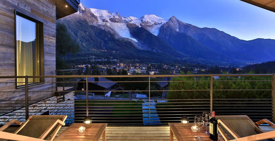 Chalet de luxe à Chamonix avec vue imprenable sur les Alpes