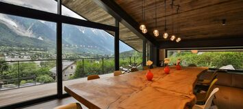 Chalet de luxe à Chamonix avec vue imprenable sur les Alpes
