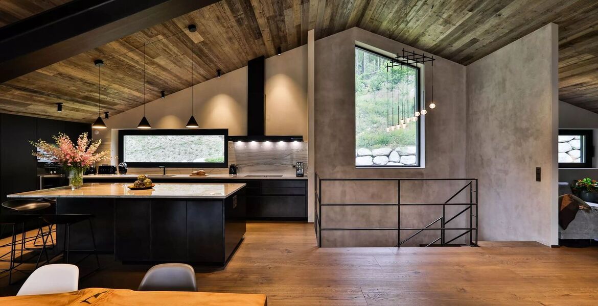 Chalet de luxe à Chamonix avec vue imprenable sur les Alpes