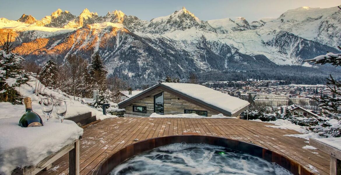 Chalet de luxe à Chamonix avec vue imprenable sur les Alpes