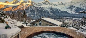 Chalet de luxe à Chamonix avec vue imprenable sur les Alpes