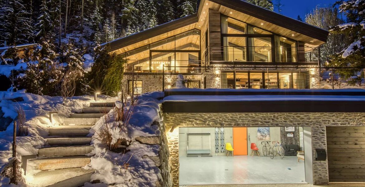 Chalet de luxe à Chamonix avec vue imprenable sur les Alpes