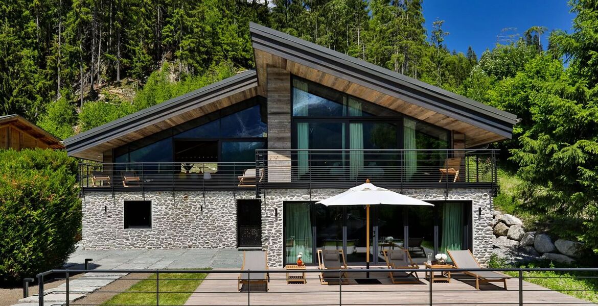 Chalet de luxe à Chamonix avec vue imprenable sur les Alpes